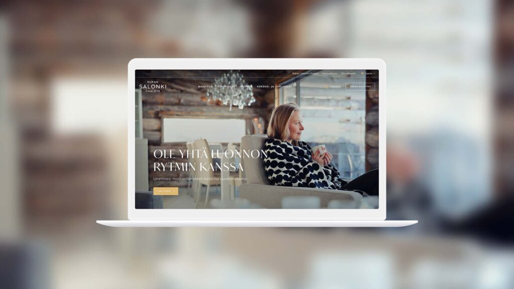 Rukan Salonki wordpess verkkosivusto mainostoimisto hoyry rovaniemi